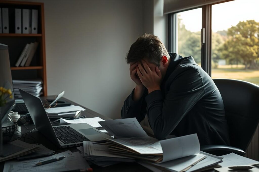 vida, trabalho e finanças